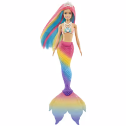 Barbie Dreamtopia Sirène Magique Arc-En-Ciel