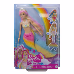 Barbie Dreamtopia Sirène Magique Arc-En-Ciel - Vue supplémentaire 6