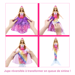 Barbie Dreamtopia Transformation Princesse Sirène