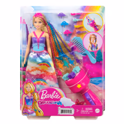 Barbie Dreamtopia Princesse Tresses Magiques, Poupée mannequin, Femelle, 3 an(s), Fille, Multicolore