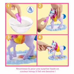 Barbie Dreamtopia Coffret Princesse Et Son Bébé Licorne - Vue supplémentaire 5