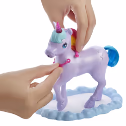 Barbie Dreamtopia Coffret Princesse Et Son Bébé Licorne - Vue supplémentaire 6
