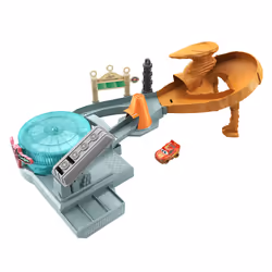 Disney Pixar Cars Coffret Mini Racers Radiator Springs Hors De Contrôle Coffret De Jeu