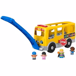 Jouet éducatif - LITTLE PEOPLE - AUTOBUS ESCOLAR GRANDE - Jaune - 3 ans - Mixte