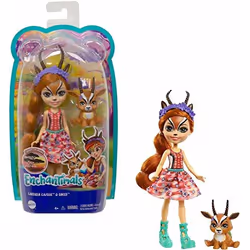 Enchantimals Gabriela Gazelle, Mini poupée, Femelle, 4 an(s), Garçon/Fille, 1699 mm, 106 g