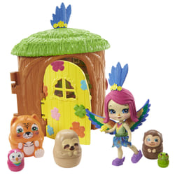 Enchantimals Maison Perroquet & Animaux Surprises