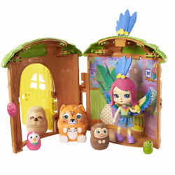 Enchantimals Maison Perroquet & Animaux Surprises