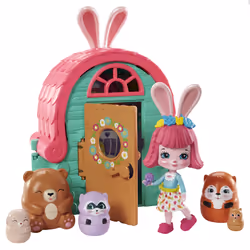 Enchantimals Maison Lapin & Animaux Surprises