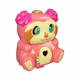 Polly Pocket Flip & Find Sloth Compact