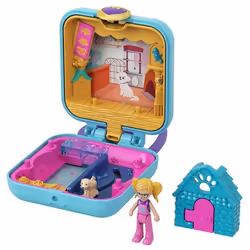 Polly Pocket – Mini-Coffret Univers – Animalerie, Animal, 4 an(s), Multicolore, Plastique