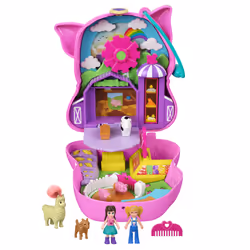 Polly Pocket Coffret La Ferme De Cochonnet, Ferme, 4 an(s), Multicolore