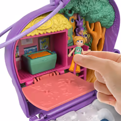 Polly Pocket – Coffret Le Zoo Éléphant, Action/Aventure, 4 an(s), Multicolore, Plastique