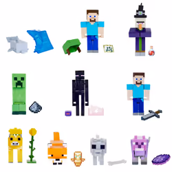 Minecraft – Assortiment de figurines Créer-Un-Bloc - Vue supplémentaire 5