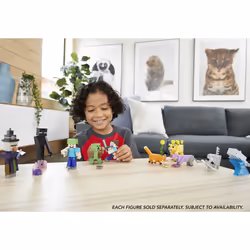 Minecraft – Assortiment de figurines Créer-Un-Bloc - Vue supplémentaire 6