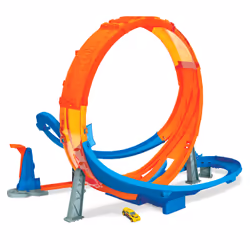 Hot Wheels Action Coffret Looping Infernal, Ensemble véhicule et piste, 5 an(s), D, Plastique, Multicolore