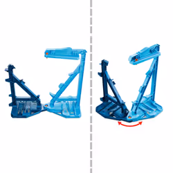 Hot Wheels Track Builder Unlimited Coffret Looping Infini, Ensemble véhicule et piste, 6 an(s), Plastique, Bleu, Orange, Roug ...
