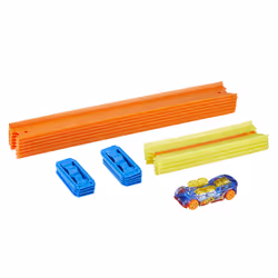 Hot Wheels Track Builder Unlimited Coffret Piste Basique, Ensemble véhicule et piste, 4 an(s), Plastique, Multicolore