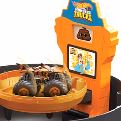 Hot Wheels Monster Trucks Coffret Arène Roue