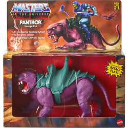 Masters of the Universe Les Maîtres De L'Univers Origins Panthor Figurine Articulée - Vue supplémentaire 6