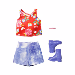 Barbie Fashionistas GWD96 accessoire pour poupée Accessoires pour poupée - Vue supplémentaire 6