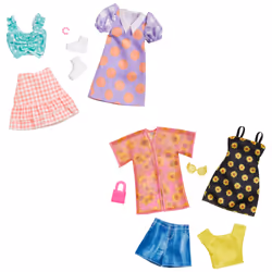 Barbie Fashionistas GWF04, Ensemble d'habits de poupée, 3 an(s)
