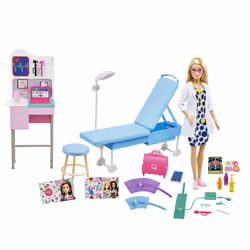 Barbie GWV01, Hôpital, 3 an(s), Multicolore, Plastique