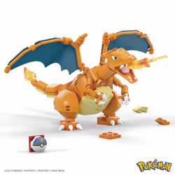 MEGA Pokémon Dracaufeu À Construire - Vue supplémentaire 7