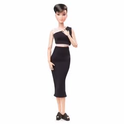 Barbie Looks Poupée, Poupée mannequin, Femelle, 6 an(s), Fille, Noir, Blanc