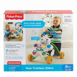 Fisher-Price — Mon Trotteur Zèbre Parlant - Vue supplémentaire 7