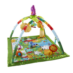Fisher-Price GXC35 gymnase et tapis d'éveil pour bébé Tissu, Plastique Multicolore Tapis de jeux pour bébé