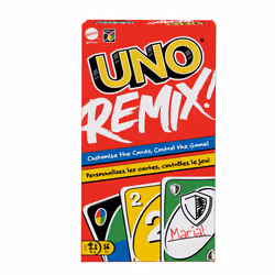 Games Uno Remix, Jeu de cartes, Famille, 7 an(s), Jeu familial