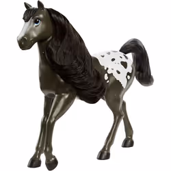 Mattel Spirit Mustang Stallion, Spirit Mustang Stallion, Noir, Blanc, 1 pièce(s)