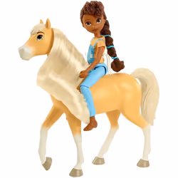Mattel GXF22, Spirit Pru + Chica Linda, Bleu, Marron, Jaune