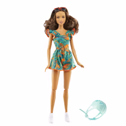 Barbie – Poupée, vélo et accessoires Vacances entre amies