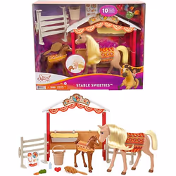 Mattel Spirit : L’Indomptable Coffret Écurie Cheval Et Poulain, Poupée animal, 3 an(s)