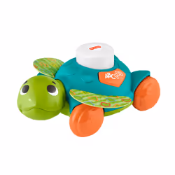Fisher-Price Linkimals Manu La Tortue, Animal électronique pour enfants, 0,8 an(s), Français, Multicolore