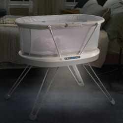 Fisher-Price GXL76 Lit pour bébé Berceau Tissu, Plastique, Métal Blanc