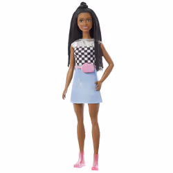 Barbie Big City, Big Dreams Poupée Et Accessoires Brooklyn, Poupée mannequin, Femelle, 3 an(s), Fille, Multicolore