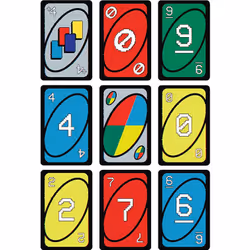 Games UNO Iconic 2000'S carte de jeu