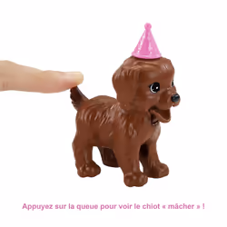 Barbie – Coffret Anniversaire des Chiots - Vue supplémentaire 5