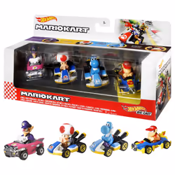 Hot Wheels Mario Kart GXX98, Ensemble de véhicules, 3 an(s), Plastique, Métal, Multicolore