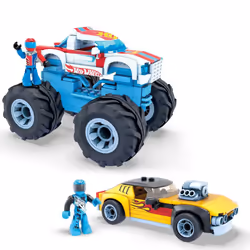 MEGA Construx Rodger Dodger & Hot Wheels Racing, Jeu de construction, 5 an(s), 251 pièce(s), 580 g