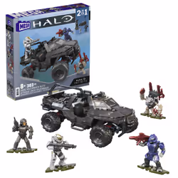 MEGA Construx Halo UNSC Razorback Blitz, Jeu de construction, 8 an(s), Plastique, 303 pièce(s), 568,8 g