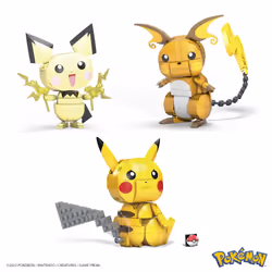 MEGA Pokémon Trio Évolution Pikachu