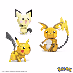 MEGA Pokémon Trio Évolution Pikachu - Vue supplémentaire 5