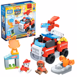 MEGA BLOKS La Pat’ Patrouille Le Camion De Pompier De Marcus