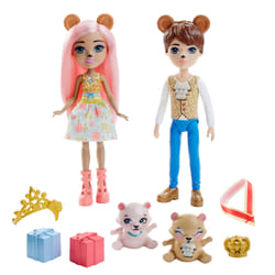 Enchantimals Royal Coffret Braylee Et Bannon Ours