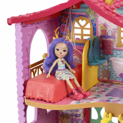 Enchantimals – Coffret NOUVELLE MAISON DE DANESSA BICHE, 4 an(s), Assemblage requis