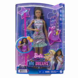 Barbie Big City Big Dreams Grande Ville, Grands Rêves Poupée, Poupée mannequin, Femelle, 3 an(s), Fille, Sonore, Effets lumin ...