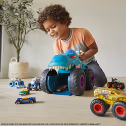 Hot Wheels Monster Trucks Véhicule Mega Wrex Extrême